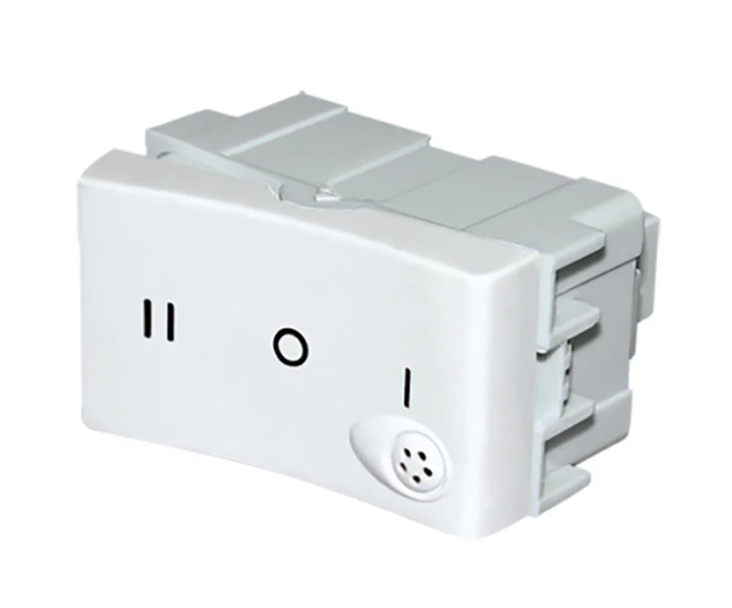 JELUZ VERONA INTERRUPTOR PERSINA BLANCO 220V - 10A