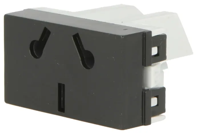 JELUZ VERONA TOMACORRIENTE 10A BINORMA (NEGRO-ANTRACITA)