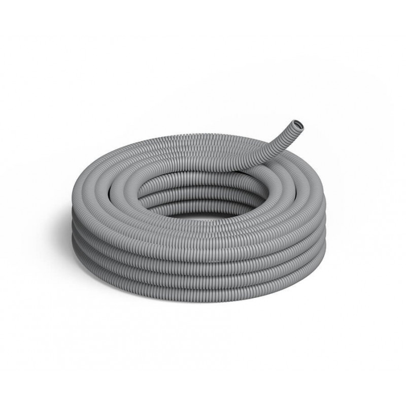 LAMY CAÑO CORRUGADO CONCRET 1 1/4 GRIS X 25 MTRS