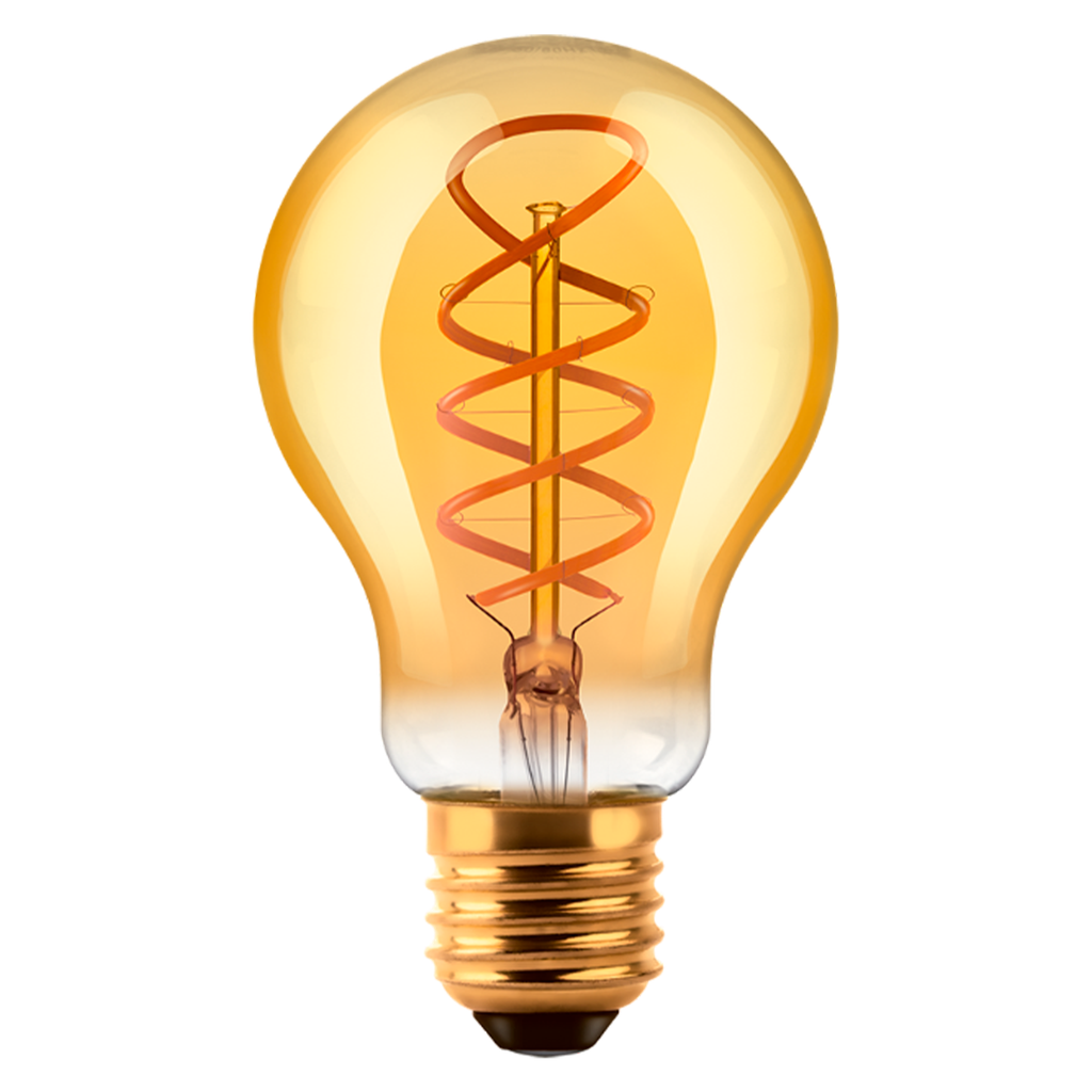 MACROLED BULBO A60 FILAMENTO GOLDEN 5WE27 AC180-265V AMBAR 2200K