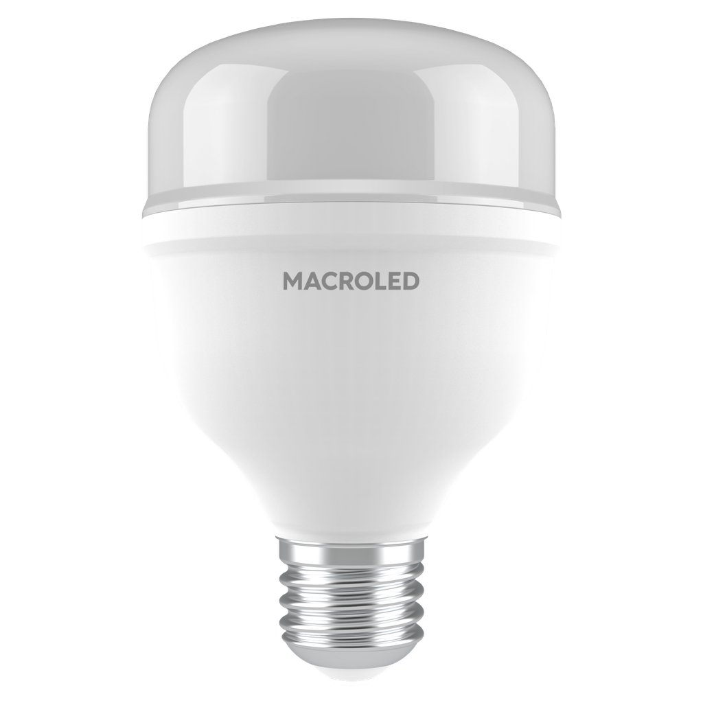 MACROLED BULBON CORTO ALTA POTENCIA 19W E27 FRIO