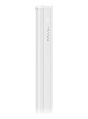 MACROLED LISTON LED T5 PVC INTERCONECTABLE CON INTERRUPTOR AC175 - 265V - FP0.95-IP20-60CM 9W CALIDO