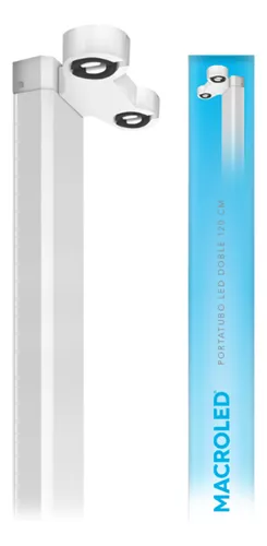 MACROLED LISTON PARA TUBO LED 120CM DOBLE