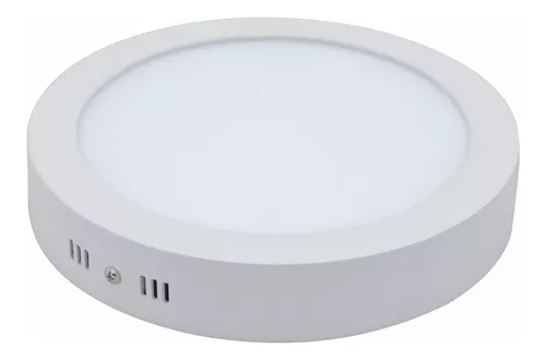MACROLED PANEL PLAFON CIRCULAR APLICAR 24W FRIO 6000K
