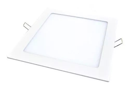MACROLED PANEL PLAFON CUADRADO EMBUTIR 12W CALIDO 6000K