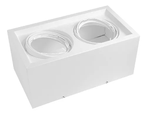 MACROLED PLAFON CARDANICO AR111 X2 BLANC0