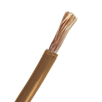 MARVIC CABLE PLAST UNIPOLAR DE 1X1 MARRÓN ROLLO