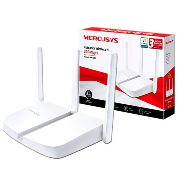 MERCUSYS ROUTER WIFI BY TPLINK 300 MBPS MW305R 3 ANTENAS