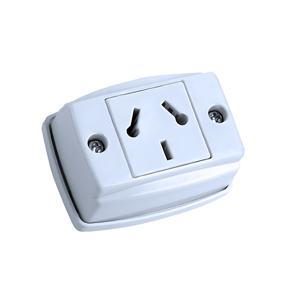 MIG TOMACORRIENTE CON T/T  10A NORMALIZADO DE SOBREPONER