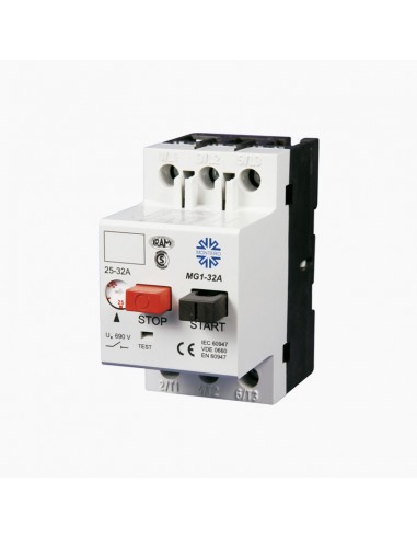 MONTERO GUARDAMOTOR MG1 4A (2,5 A 4A)