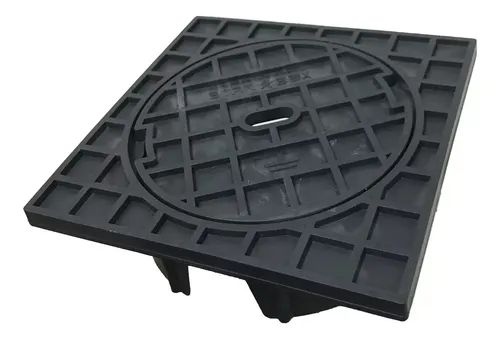 PASTORIZA CAJA DE INSPECCION 15X15 PLASTICA NEGRO