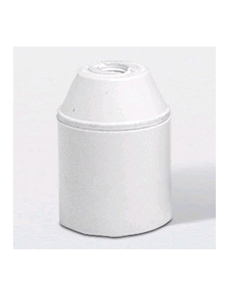 PERCANPLAST PORTALAMPARA EDISON BLANCO