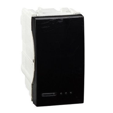 PLASNAVI BASE INT COMBINACION 10AX-250V NEGRO