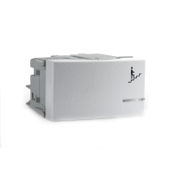 PLASNAVI RODA PULSADOR P/PASILLO TECLA ELEVADA BLANCO