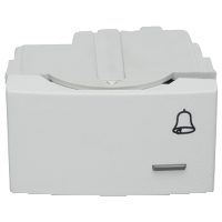 PLASNAVI RODA PULSADOR UNI C/CAMP 16 AX-250V BL