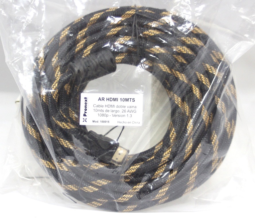 PRONEXT HDMI CABLE 10 METROS