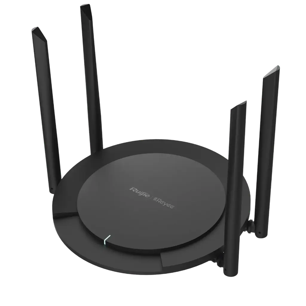 REYEE ROUTER WIFI 4; ANTENAS 2.4 GHZ; 300MBPS; 1 PUERTO 10/100; BASE TWAN PORT; 3 PUERTOS 10/100 BASE T