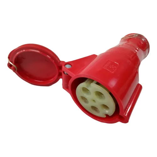 STECK ACOPLE 3P+N+T 16A 380/440V~ 6H VM