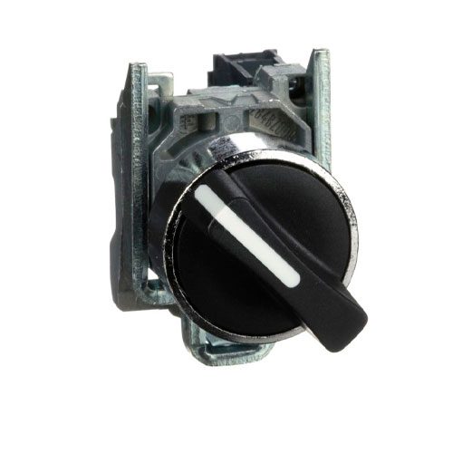 STECK CONMUTADORA 0-1 C/RETORNO METAL SLMM8D2