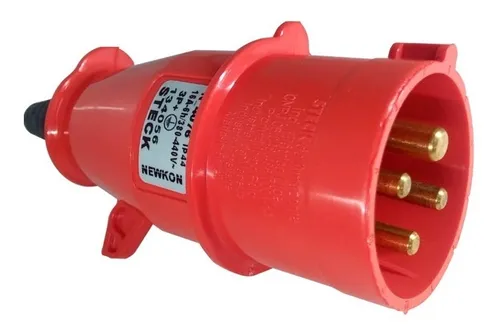 STECK FICHA 3P+T 16A 380/440V 6H VM
