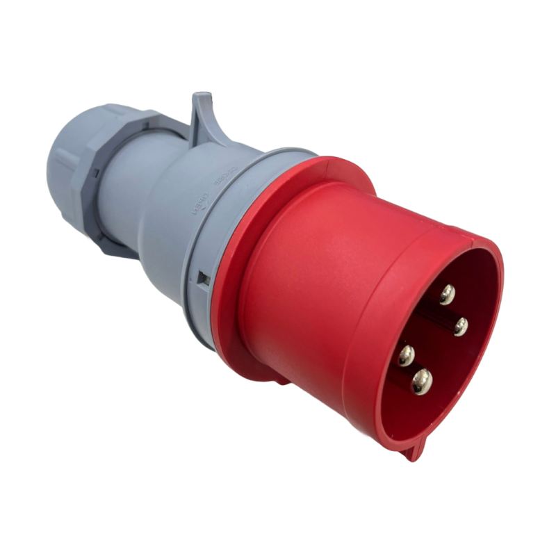 STECK FICHA MOVIL TRITON 3P+T 32A 380/415VCA 6H IP44