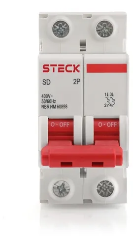 STECK INT. TERMOMAGNETICO 2X32 CURVA C 3KA