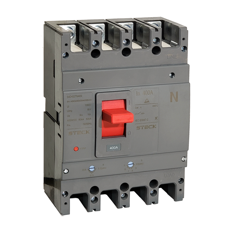 STECK INTERRUPTOR CAJA MOLDEADA 4P 400A SERIE S400 690V