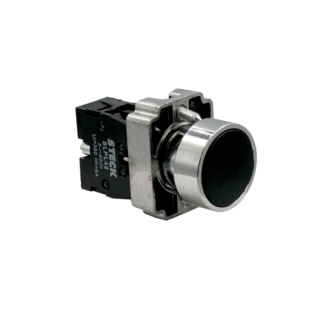 STECK PULSADOR NEGRO METAL