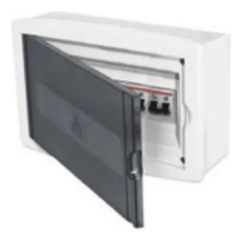 STRADA CAJA DIN SOBREPONER P/ TERMICA 10 A 16 MODULOS