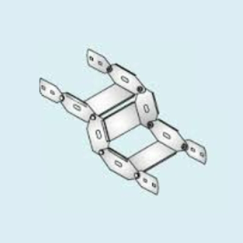 STUCCHI CURVA ARTICULADA 150X0,7 3 ESLABONES + 4 CUPLAS