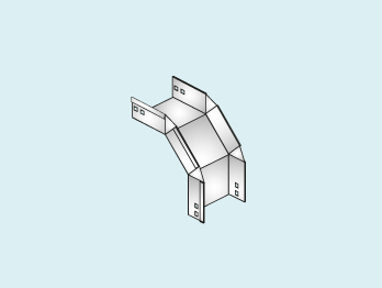 STUCCHI CURVA RIG. DESC. 50X50X0,7MM