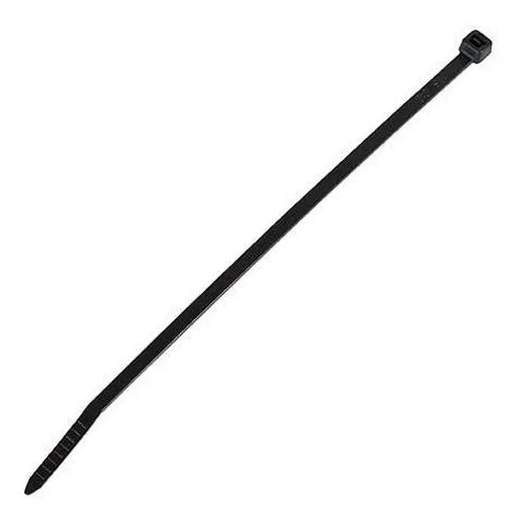 SUR PRECINTO DE NYLON 4.8MM X 250MM NEGRO X 100