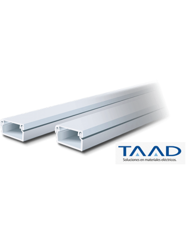 TAAD CABLECANAL 27X30 C/PEGAMENTO X VARILLA 2 M