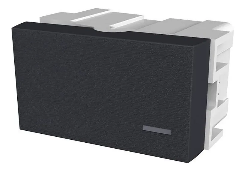 TAAD INTERRUPTOR UNIPOLAR ZEO NEGRO