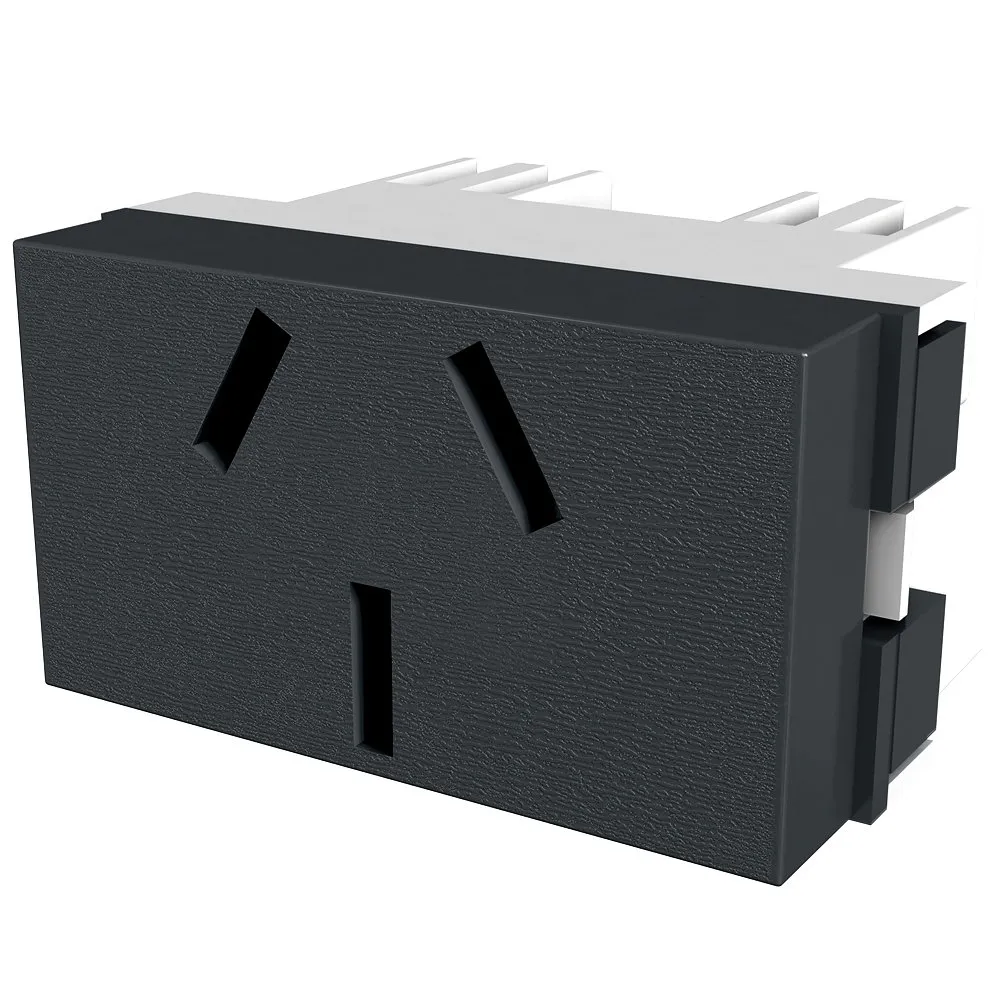 TAAD TOMA ESPIGA PLANA NEGRO