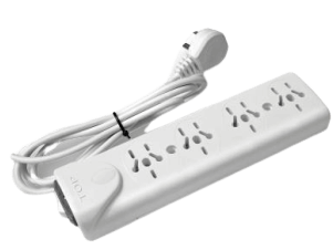 TAAD ZAPATILLA MULTINORMA 4 TOMAS CON LLAVE Y  CABLE