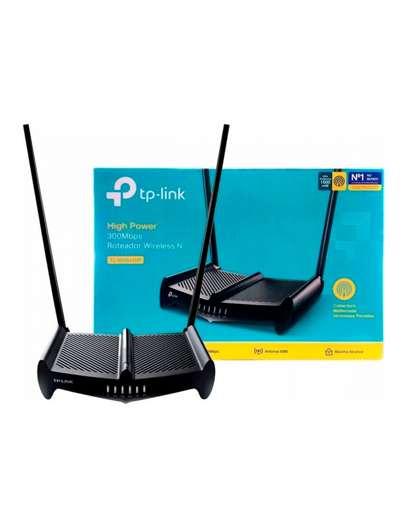 TP-LINK ROUTER INALAMBRICO DE ALTA POTENCIA 300 MBPS