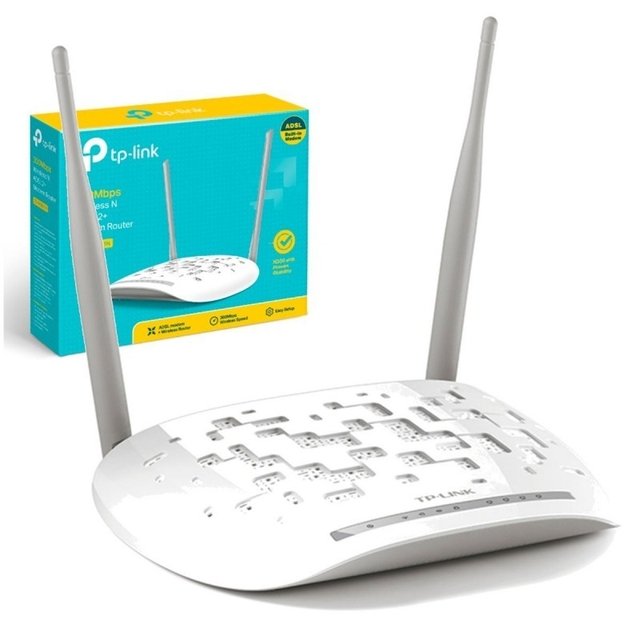 TP-LINK ROUTER MODEM WIFI ADSL2 300M TD-W8961N