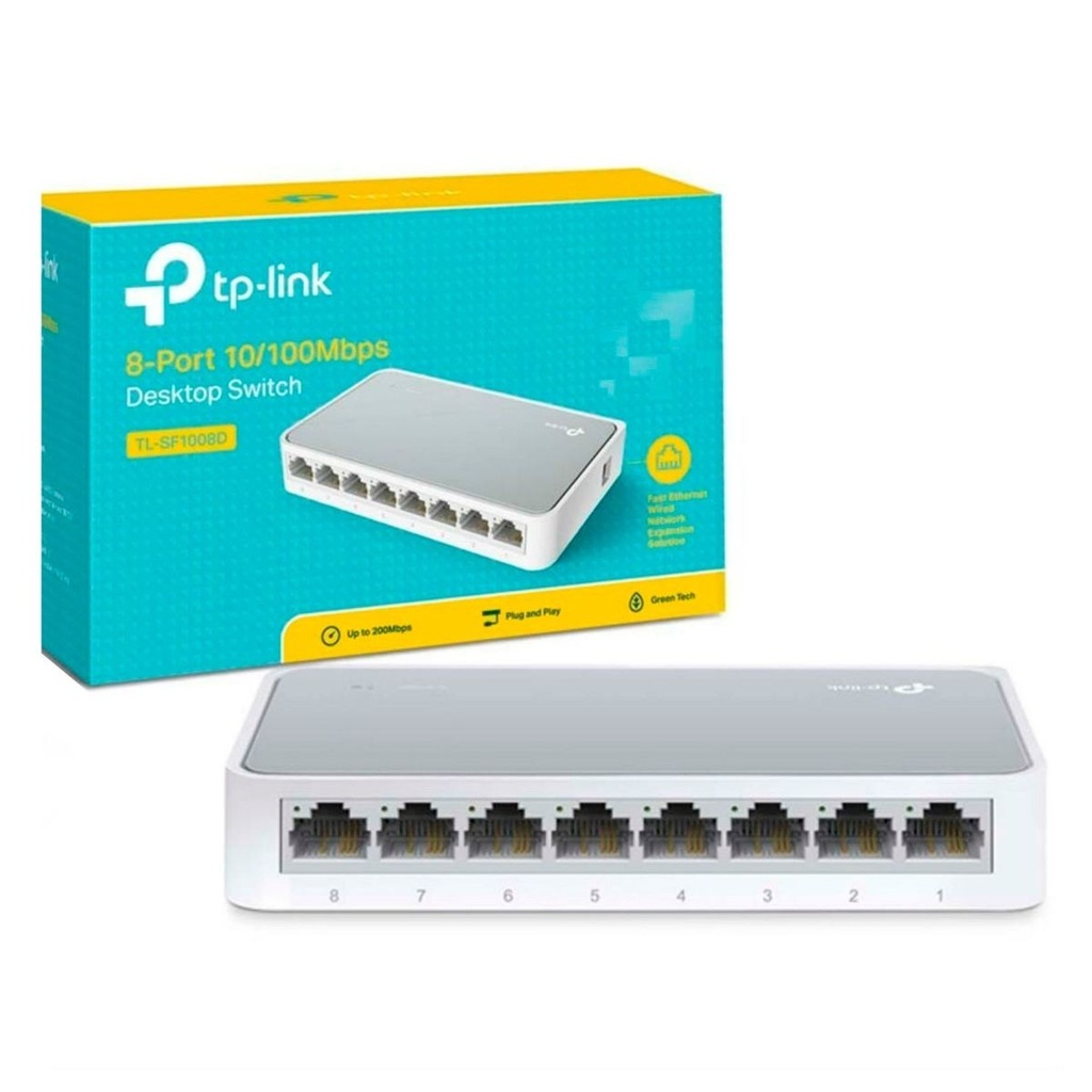 TP-LINK SWITCH 8 PUERTOS 10/100/