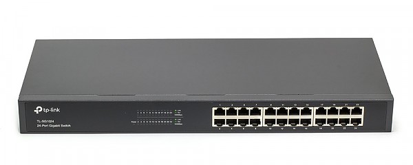 TPLINK SWITCH RAKEABLE GIGABIT 24 PUERTOS TL-SG1024