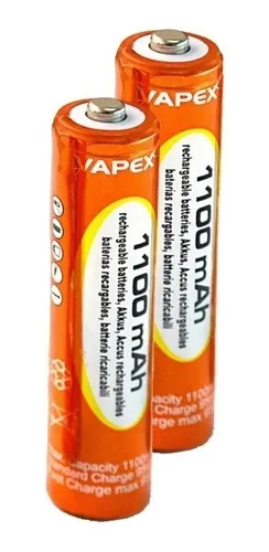 VAPEX PILA RECARGABLE AAA 1100 MHA