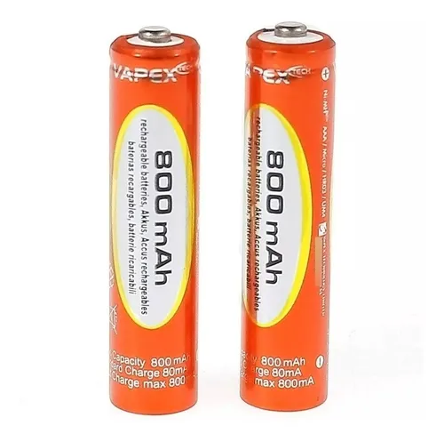 VAPEX PILA RECARGABLE ECO AAA 800 MHA