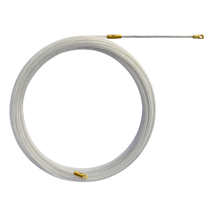VIYILANT CINTA PASACABLE PLASTICA INTERIOR ACERO D4 MM 10 METROS