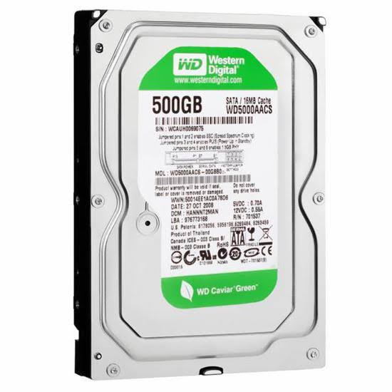 WD DISCO RIGIDO 500GB GREEN
