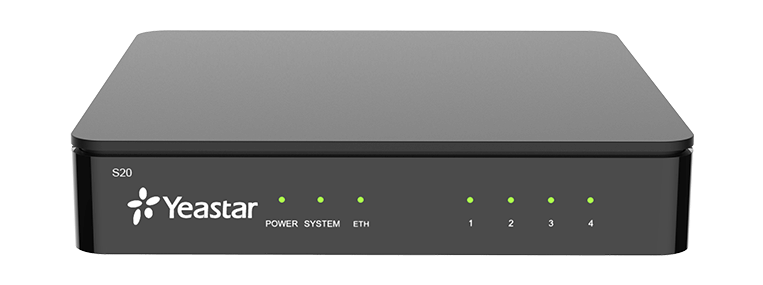 YEASTAR CENTRAL TELEFONICA IP PBX P/ 20 USUARIOS SIN FUENTE