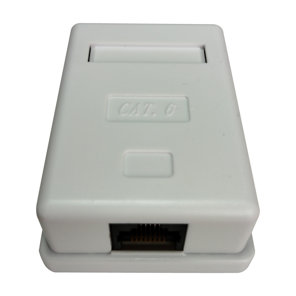 ALINS ROSETA 1 PUERTO CON JACK CAT6