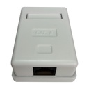 ALINS ROSETA 1 PUERTO CON JACK CAT6