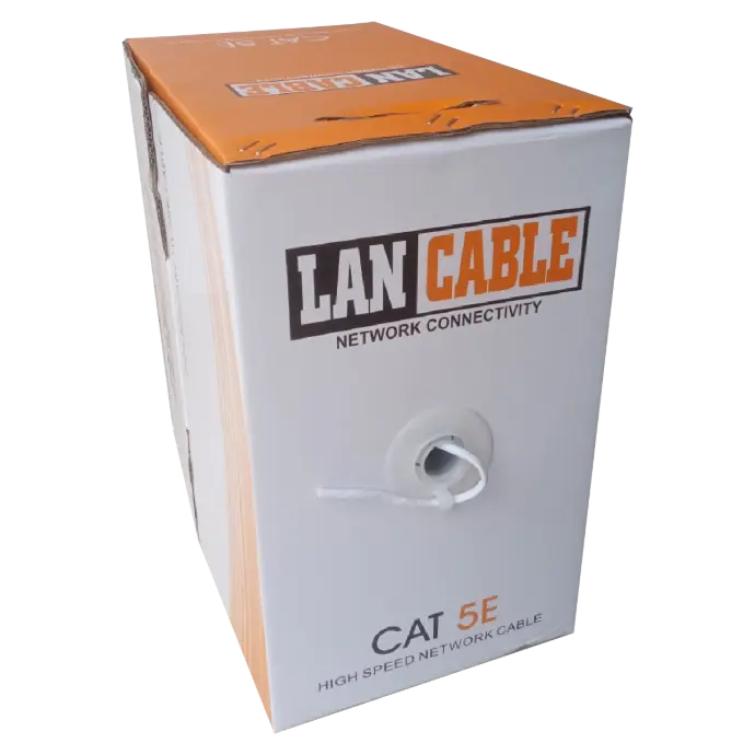 ALINS CABLE UTP INTERIOR CAT5E UTP CUBIERTA DE PVC BLANCA 2×4×0.5±0.01MM CCA 305M