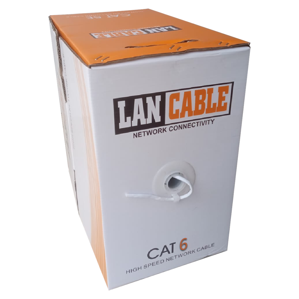 ALINS CABLE UTP INTERIOR CAT6 UTP CUBIERTA DE PVC 2×4×0.5±0.01MM CCA 305M