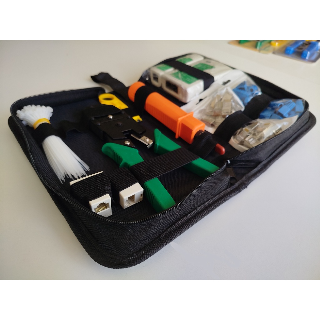 ALINS SET HERRAMIENTAS, TESTER, PRECINTOS, FICHAS, PINZAS, NO INCLUYE BATERIA 9V